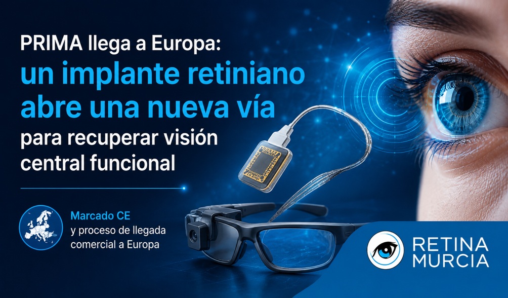 PRIMA llega a Europa: un implante retiniano abre una nueva vía para recuperar visión central funcional