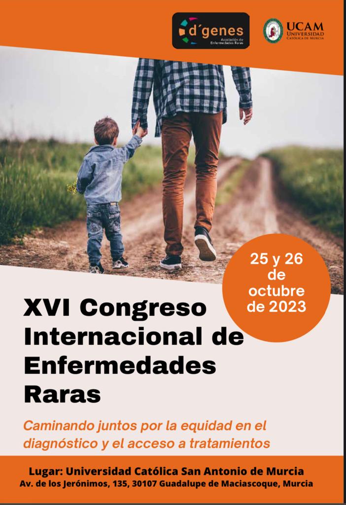 Cartel XVI Congreso internacional de enfermedades raras