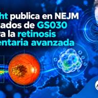 GenSight publica en NEJM resultados de GS030 para la retinosis pigmentaria avanzada